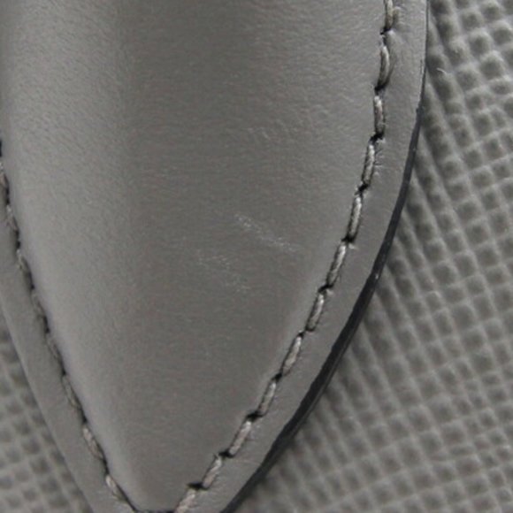 Prada Handbag 1BA156 Gray Calf Leather Women's PRADA - Picture 6 of 8